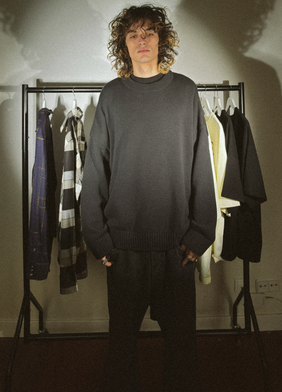 Wool Jumper Black